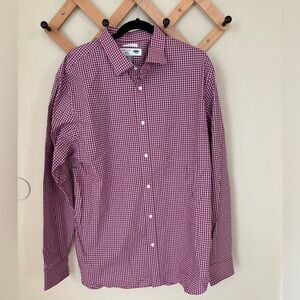 Old navy men’s plaid button up